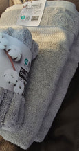 Load image into Gallery viewer, Purely Indulgent 100% Hygrocotton 6-piece Towel Set, 2-BATH, 2-HAND, 2-WASH (Color: Harbor Mist)