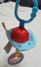 Load image into Gallery viewer, Manhattan Toy UFO Clip-on Baby Travel Toy with Rattles and Teethers Small