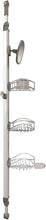 Load image into Gallery viewer, Artika "Neptune" Extendable stainless steel Shower Caddy with 1 Mirror, 3 adjustable baskets