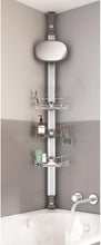 Load image into Gallery viewer, Artika "Neptune" Extendable stainless steel Shower Caddy with 1 Mirror, 3 adjustable baskets