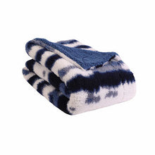 Load image into Gallery viewer, Life Comfort Kids Ultimate Sherpa Fleece Throw, Teal / Dark Blue