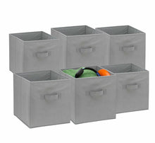 Load image into Gallery viewer, Foldable Storage Cube Bins - Assorted Colors - Pack of 6