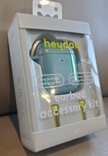 Load image into Gallery viewer, Heyday Earbud Accessory Kit Teal Case Cover & Strap Fits AirPods Charging Case