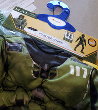 Load image into Gallery viewer, Disguise Halo Infinite Master Chief Deluxe Child Costume, Jumpsuit (Med / 7-8)