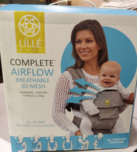 Load image into Gallery viewer, LÍLLÉbaby Complete Airflow Six-Position Baby Carrier, Black