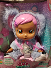 Load image into Gallery viewer, Cry Babies Koali Feel Better Brown Doll, Accessories, Cries Real Tears, Read,