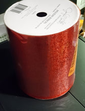 Load image into Gallery viewer, Home & Hearth, BLACK, Sequin Ribbon, Jaclyn Smith Collection 5.5" x 15'