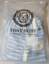 Load image into Gallery viewer, TONY HOBY Female/Male Pet Dog Pajamas Stripes 4 Legged Dog pjs Jumpsuit Soft, SM
