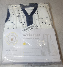 Load image into Gallery viewer, Burt's Bees Baby - Beekeeper Wearable Blanket, Twinkle Bee, Medium, 16-24lbs
