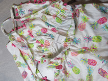 Load image into Gallery viewer, Toddler Pink Pineapple halter top Romper Outfit with Belt, (Size: 110), Approx 3T-4T