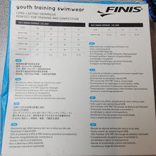Load image into Gallery viewer, FINIS Youth Jammer Maze Training and Competition Swimwear, US 18
