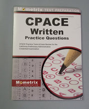 Load image into Gallery viewer, CPACE Written Practice Questions: CPACE Practice Tests & Exam Review for the CA Exam