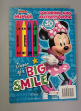 Load image into Gallery viewer, Disney Junior - Minnie Coloring & Activity Book - Over 30 Stickers - 4 Crayons