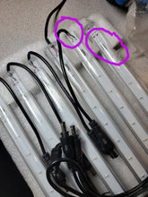 Load image into Gallery viewer, LED Plant Grow Lights Strips, Indoor, Full Spectrum Red & Blue with Auto Timer, T5 Sun like, Dimmable 4 Levels