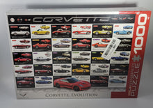 Load image into Gallery viewer, EuroGraphics Corvette Evolution Jigsaw Puzzle (1000-Piece) , Red