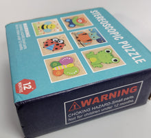 Load image into Gallery viewer, Wooden Animal Jigsaw Puzzles, 6 Pack Toddler, Learning Educational Toy Ages 1-3