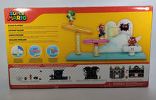 Load image into Gallery viewer, SUPER MARIO Cloud World Diorama Set with 2.5" Running Mario Action Figure