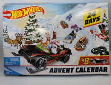Load image into Gallery viewer, Mattel HOT Wheels Advent Calendar Vehicles, 24 Days , Age: 3+