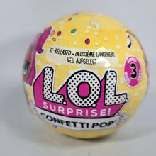 Load image into Gallery viewer, LOL Surprise Confetti Pop Series 3 New HTF Sealed Balls Authentic L.O.L. MGA