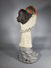Load image into Gallery viewer, Native American Girl Holding Clay Pot- Standing, Hand Painted Collectable figurine #12