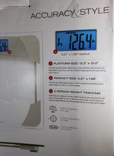 Load image into Gallery viewer, Digital Bathroom Scale with Weight Tracker Clear - Taylor - Up to 400lbs