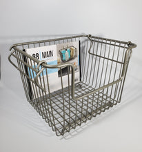 Load image into Gallery viewer, Stacking Bath Basket Champagne Finish - 88 Main, Space Saving, Stackable