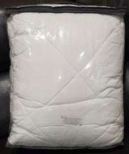 Load image into Gallery viewer, Modern. Southern. Home. Down Alternative Blanket, Garment Washed White, Full/Queen