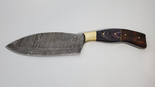 Load image into Gallery viewer, Hunting knife DAMASCUS steel KNIFE FULL TANG
