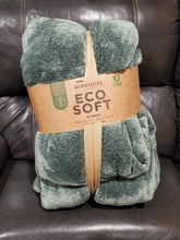 Load image into Gallery viewer, Berkshire Life Eco Soft Blanket, Heather Green, King