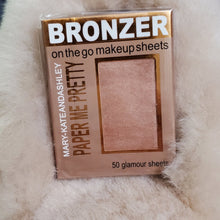 Load image into Gallery viewer, Mary-Kate and Ashley #815 Paper Me Pretty Bronzer Glamour Sheets, 50 sheets