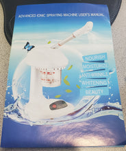 Load image into Gallery viewer, Beauty Spray Spa Machine, Facial Steamer, Face Humidifier Atomizer - Moisturizing & Hydrating - for Skin Care, White