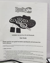 Load image into Gallery viewer, RockJam Electronic Roll Up MIDI Drum Kit with Built in Speakers (RJRD800), Read