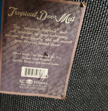 Load image into Gallery viewer, Aloha Honu Tropical Door Mat 30 X 17.75 inches Brand: KC Hawaii