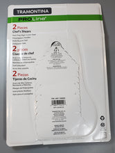 Load image into Gallery viewer, Tramontina PROLine Chef's Kitchen Shears, 2 Count