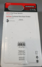 Load image into Gallery viewer, Tramontina ProLine Windsor Oval Soup Spoon, Stainless Steel, 36 count