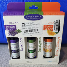 Load image into Gallery viewer, 10ml 3pk 100% Pure Essential Oil Lavender Eucalyptus & Sweet Orange - SpaRoom
