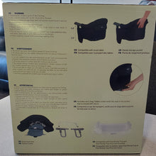Load image into Gallery viewer, Toddler Dining Table Chair Black, Plus Tray Clear, Infant - Travel Booster - Inglesina