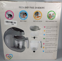 Load image into Gallery viewer, Baby Food Processor Blender Grinder Steamer | Cooks & Blends Healthy Baby Food in Minutes