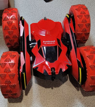 Load image into Gallery viewer, RC Cars Stunt Car Toy, Amicool 4WD 2.4Ghz Remote Control Car Double Sided Rotating Vehicle 360° Flips, Read