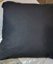 Load image into Gallery viewer, Zabuton Cushion Standard Meditation and Yoga - Black Organic Cotton Cover, Kapok Fill, 24"x24"