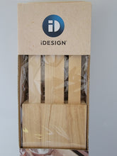 Load image into Gallery viewer, iDesign Eco Wood Adjustable Drawer Organizer, Dividers, Natural