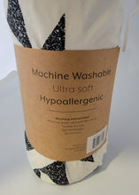 Load image into Gallery viewer, Duvet Cover Set, Black & White Geometric, Reversible 2-PC, Twin/Twin XL