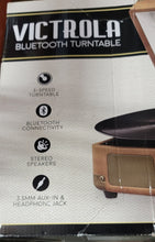Load image into Gallery viewer, Victrola Bluetooth Suitcase Record Player 3-Speed Turntable for Vinyl Turntable Records