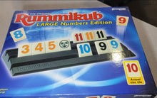 Load image into Gallery viewer, Pressman Rummikub Large Number Edition Original, Family Board Game, 2-4 players