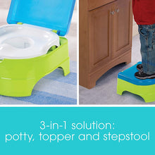 Load image into Gallery viewer, Summer My Fun Potty, Neutral – 3-Stage Potty Training Toilet – Removable Training Seat, Non-Slip Rubber Feet, and Ability to Convert into Stepstool