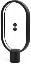 Load image into Gallery viewer, Heng Balance lamp, DesignNest, Switch on in mid-air, USB Powered LED Table lamp, Designer Desk lamp, Contemporary Soft Light, (Black)
