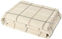 Load image into Gallery viewer, Nautica Home Benchley Chenille Throw Blanket, 60 in x 70 in (Beige)
