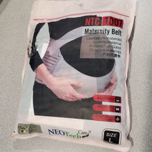 Load image into Gallery viewer, NeoTech Care Pregnancy Support Maternity Belt, Waist/Back/Abdomen Band, Belly Brace, Black, Size L