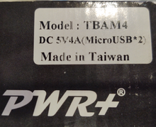 Load image into Gallery viewer, PWR Plus Extra Long AC Adapter - Black