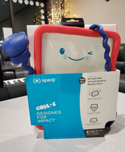 Load image into Gallery viewer, Speck Products Case-E, Fits iPad Mini 4 Case (2019), Case for Kids, Sandia Red/Brilliant Blue